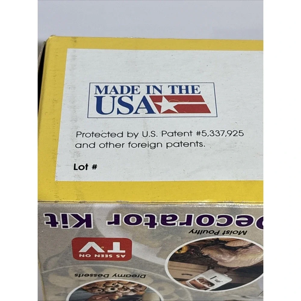 Flavor Express As Seen on TV Instant Marinator Flavorizer Decorator Kit NIB 2001